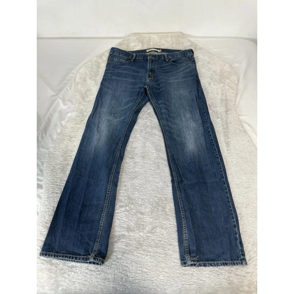 Levi's 514 Mens Slim Straight Size 36x32 Act (‎ 36x34 ) Denim Blue Jeans